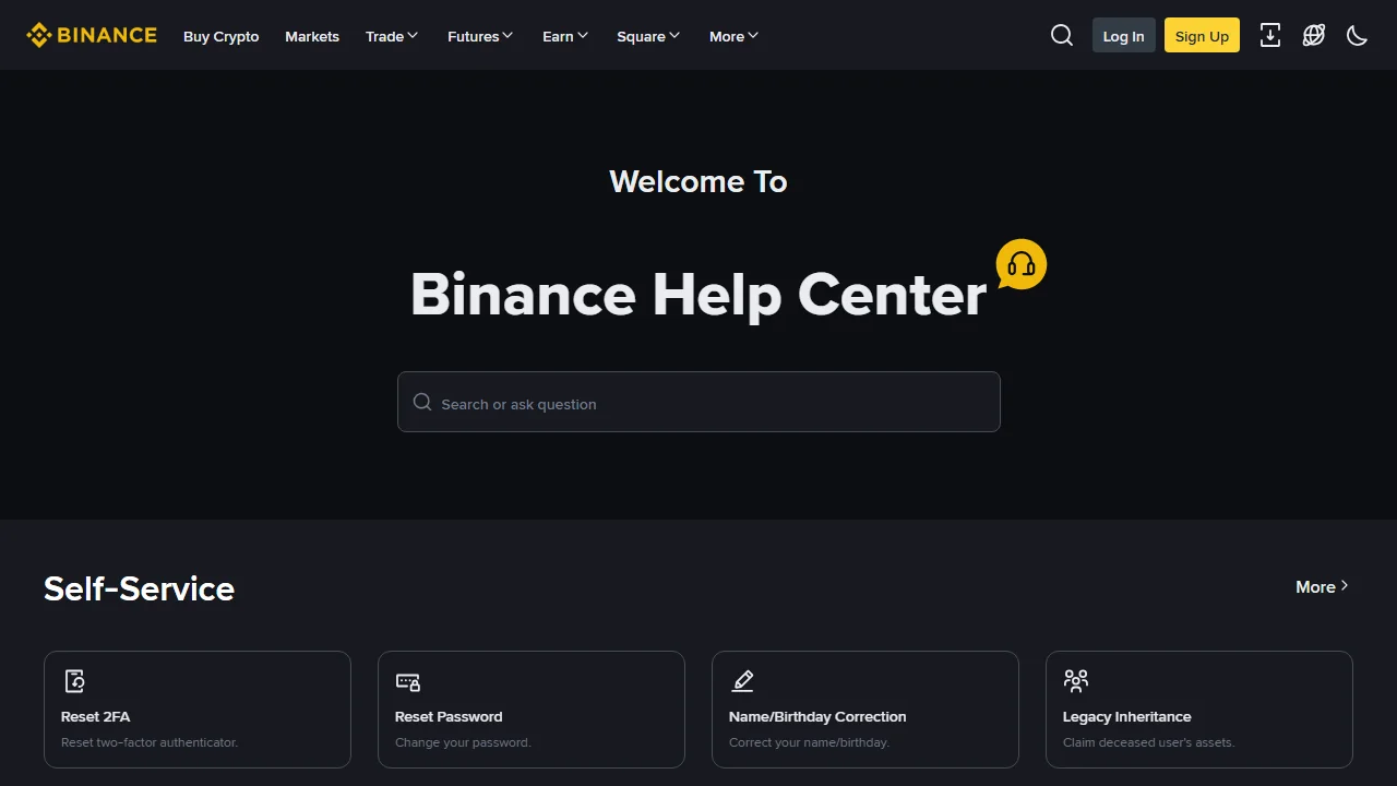 Binance аккаунту чектелсе же акча чыгаруу токтосо эмне кылуу керек?
